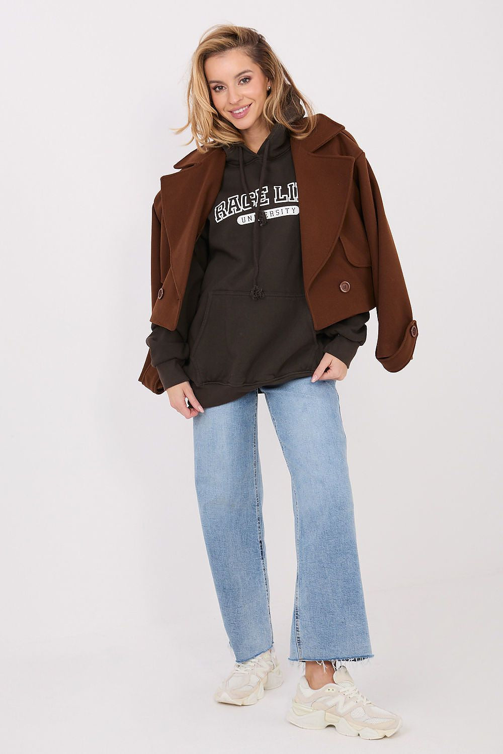 Felpa da donna in cotone 100% - 225071