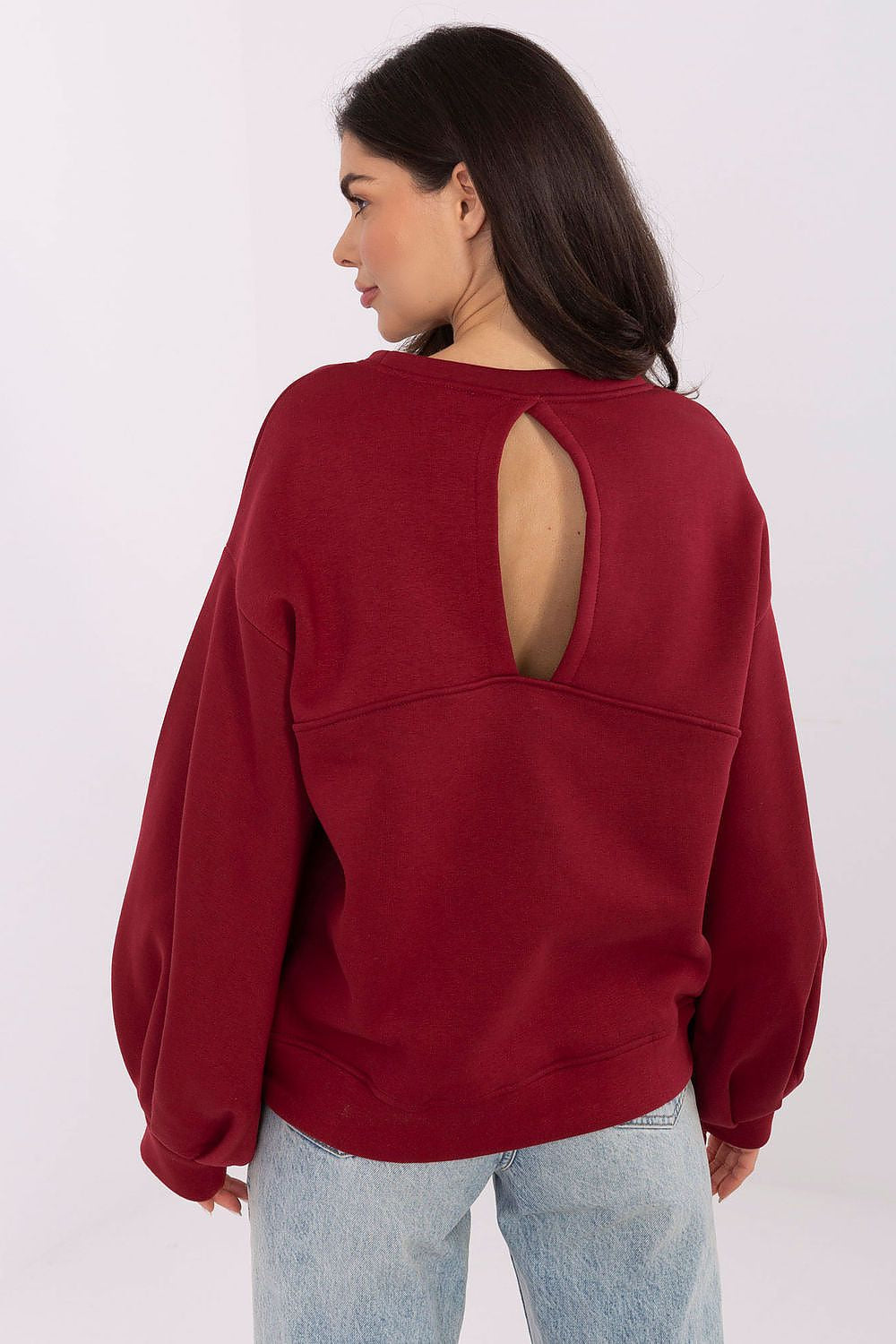 Felpa da donna in cotone elasticizzato - 220859