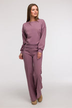 Felpa da donna in cotone elasticizzato - LEISURE - 211525