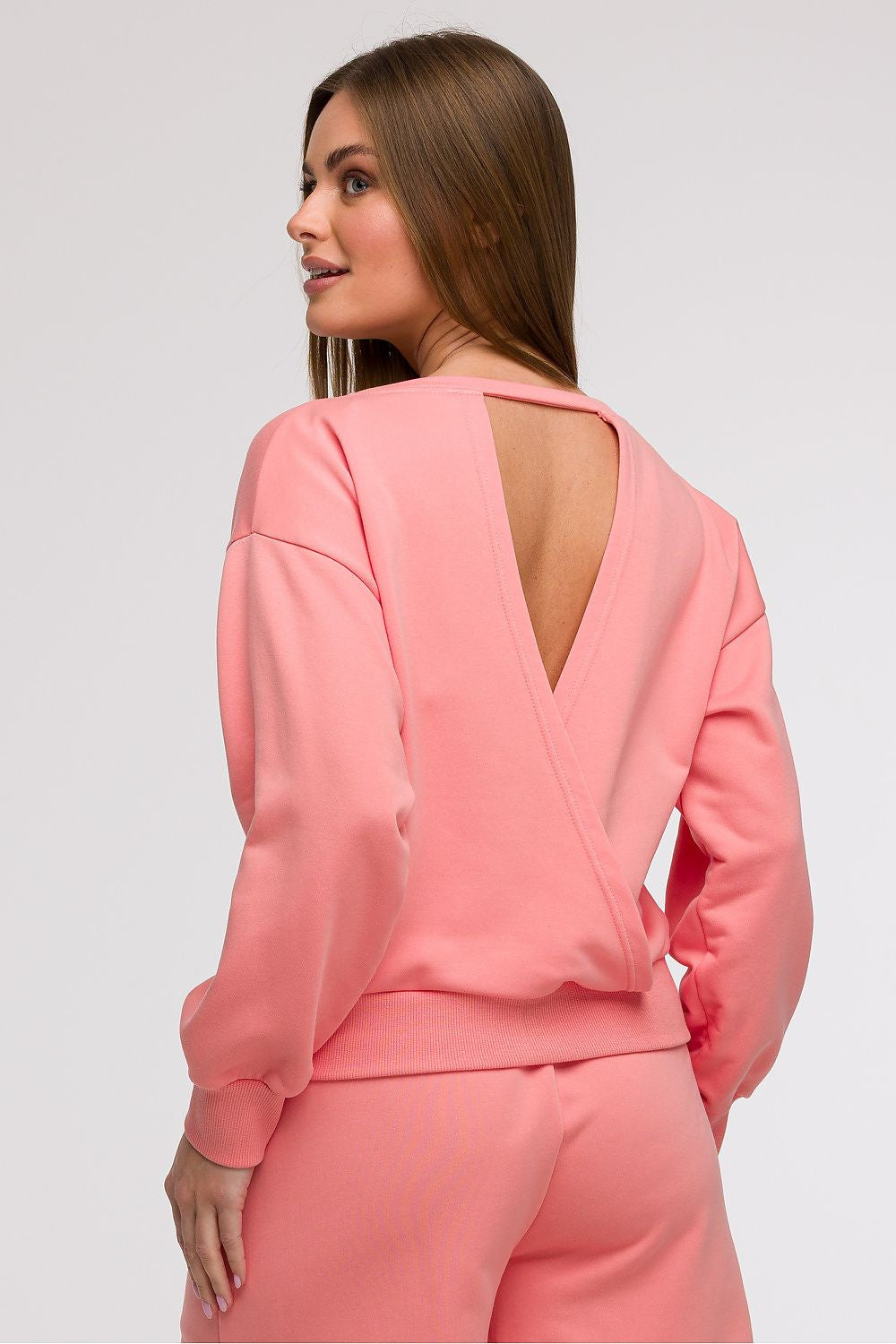 Felpa da donna in cotone elasticizzato - LEISURE - 211525