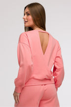 Felpa da donna in cotone elasticizzato - LEISURE - 211525