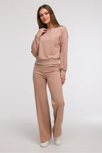 Felpa da donna in cotone elasticizzato - LEISURE - 211525