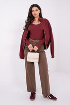 Felpa da donna in cotone elasticizzato - ORY - 225078