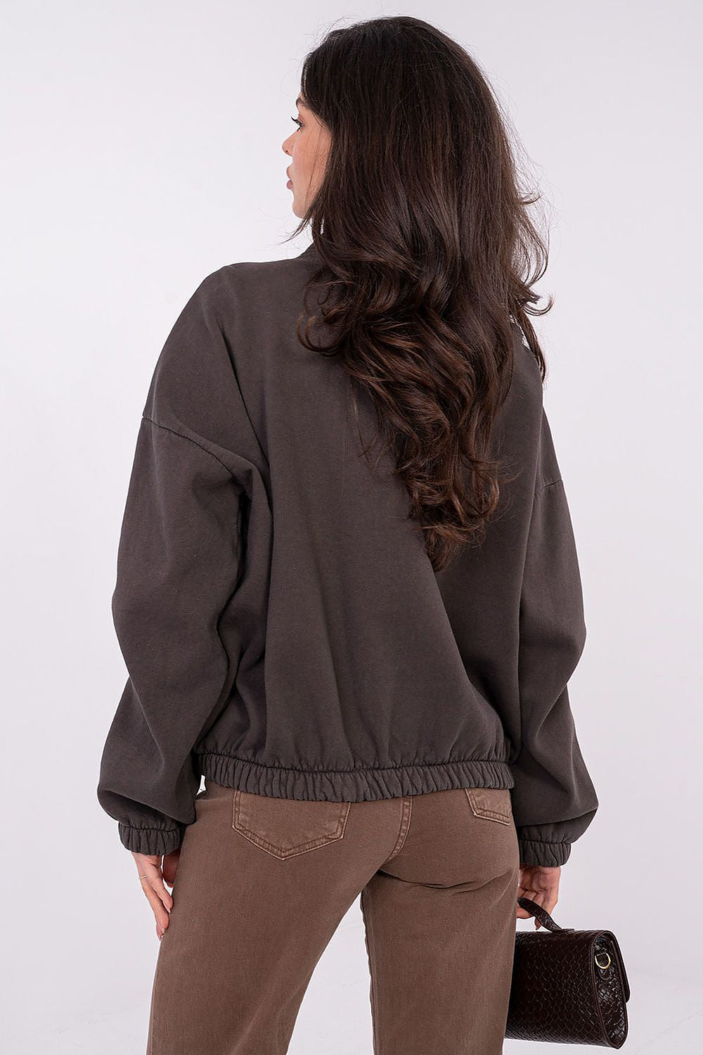 Felpa da donna in cotone elasticizzato - ORY - 225078