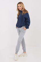 Felpa da donna in cotone elasticizzato - ORY - 225078
