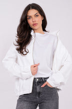 Felpa da donna in cotone elasticizzato - ORY - 225078