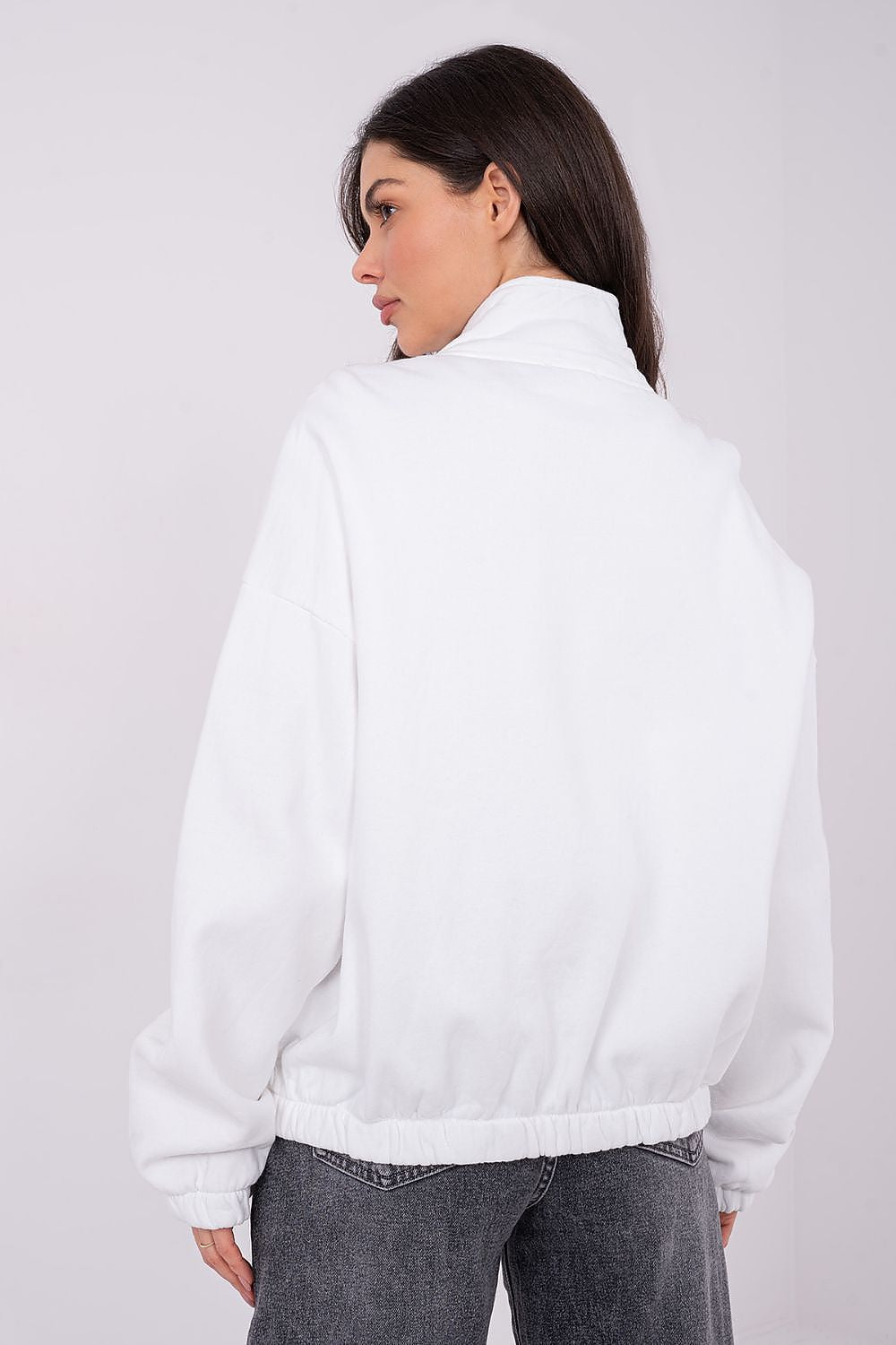 Felpa da donna in cotone elasticizzato - ORY - 225078