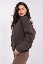 Felpa da donna in cotone elasticizzato - ORY - 225078