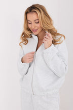 Felpa da donna in cotone elasticizzato - ORY - 225078