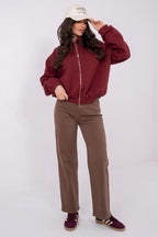 Felpa da donna in cotone elasticizzato - ORY - 225078