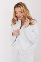 Felpa da donna in cotone elasticizzato - ORY - 225078