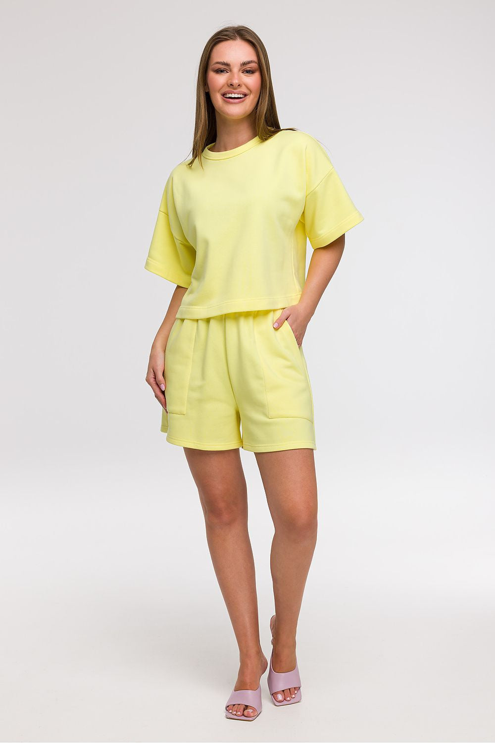 Felpa da donna a manica corta - LEISURE - 211519