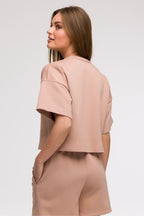 Felpa da donna a manica corta - LEISURE - 211519