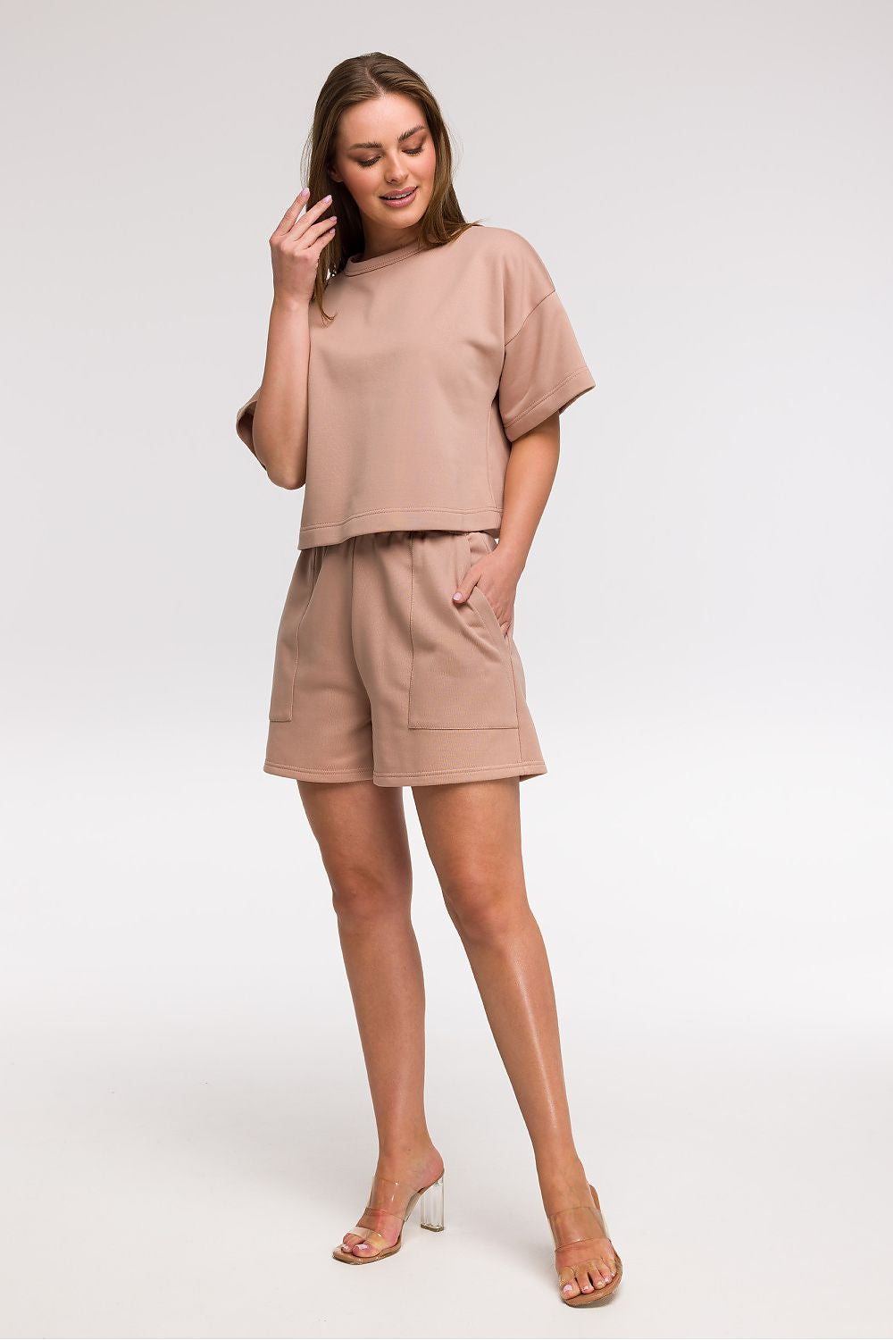 Felpa da donna a manica corta - LEISURE - 211519