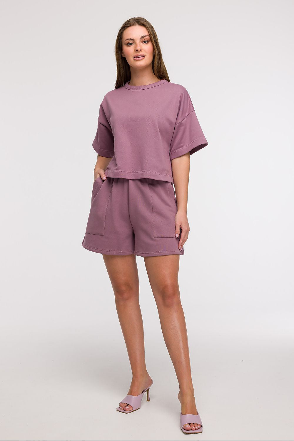 Felpa da donna a manica corta - LEISURE - 211519