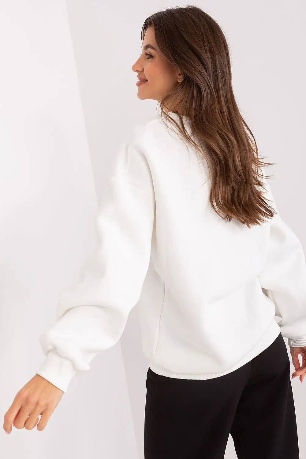 Felpa in cotone elasticizzato - 206643