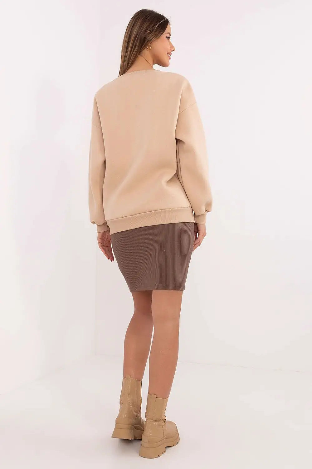 Felpa in cotone elasticizzato - BOSTON - 206131