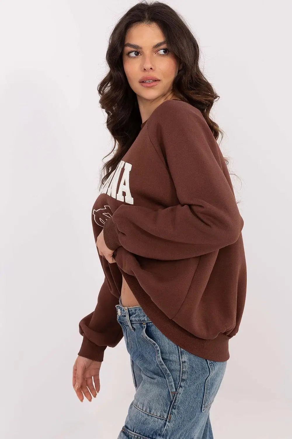 Felpa in cotone elasticizzato - CAROLINA -206347