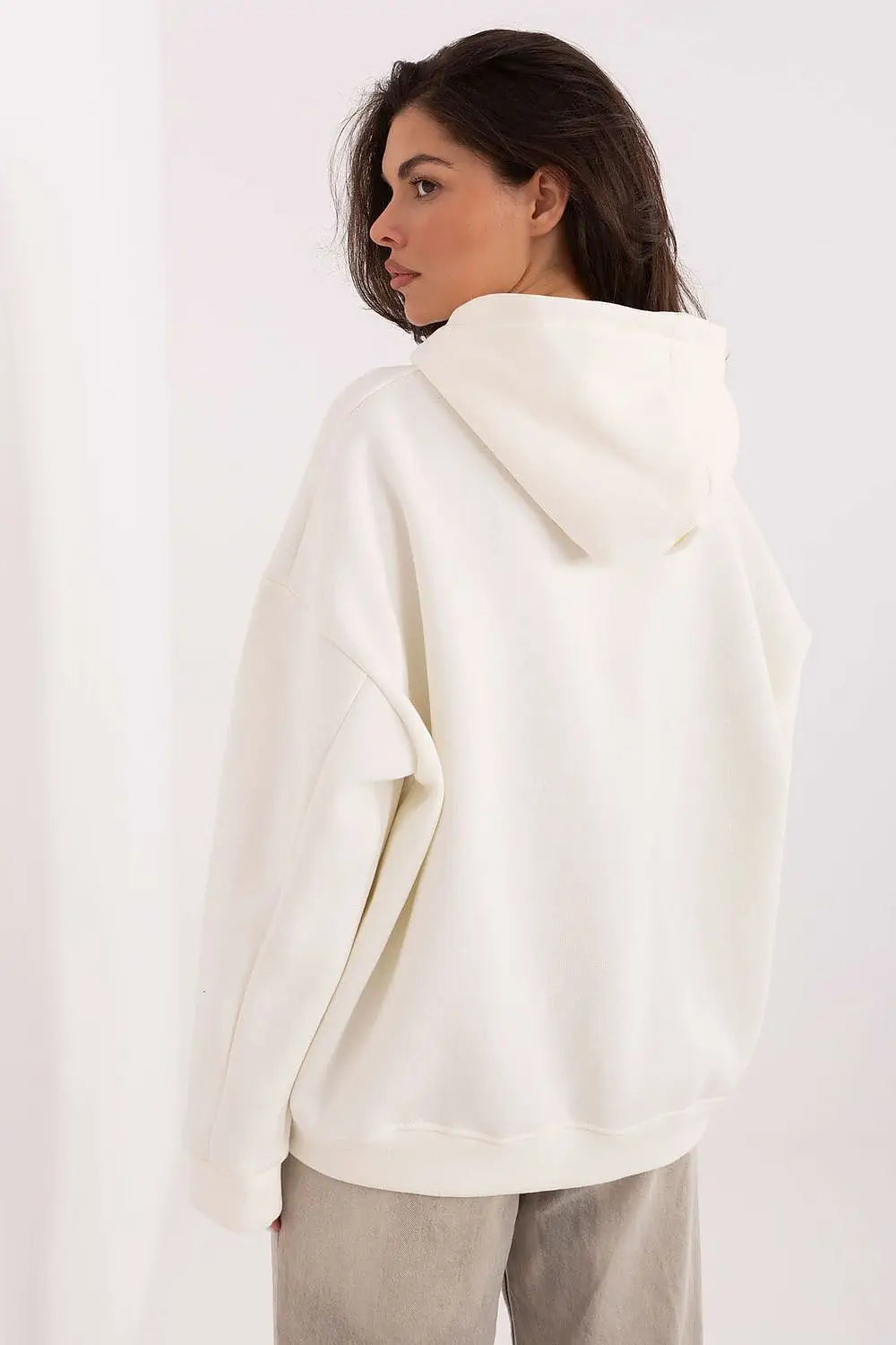 Felpa in cotone elasticizzto - 218342