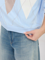 Felpa leggera in cotone elasticizzato (Denise)