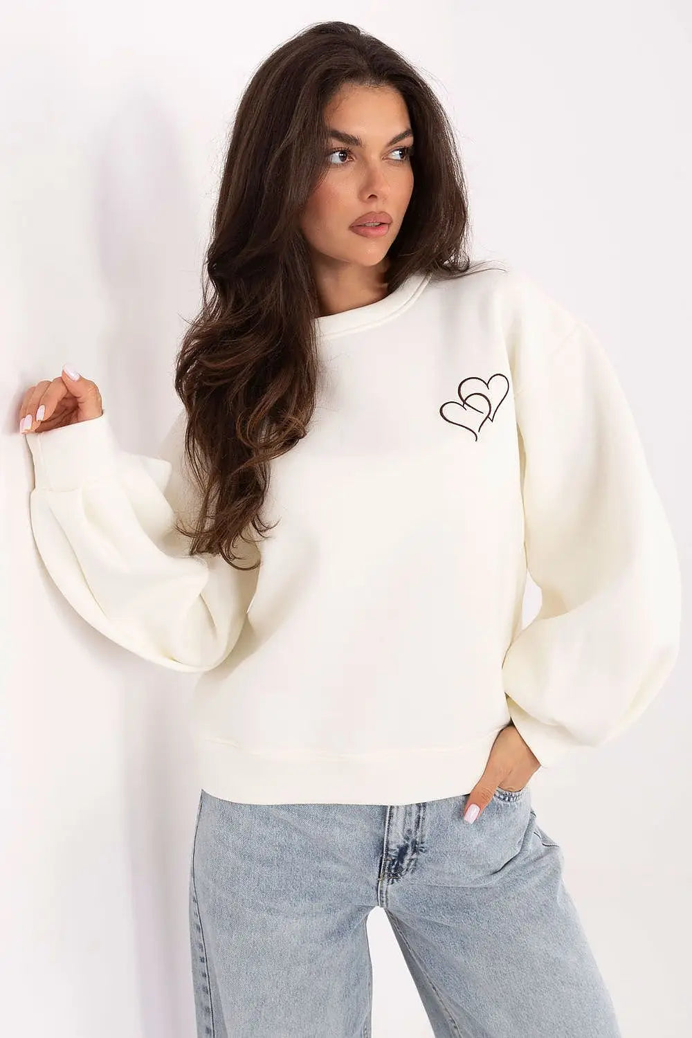 Felpa da donna in cotone - 218343