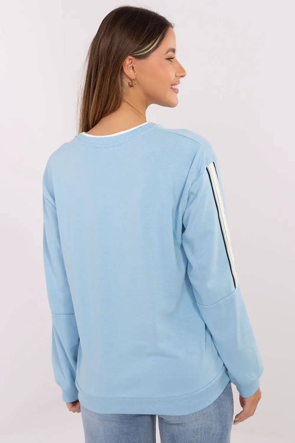 Felpa oversize in cotone - 219970