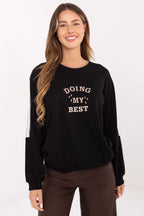 Felpa oversize in cotone - 219970