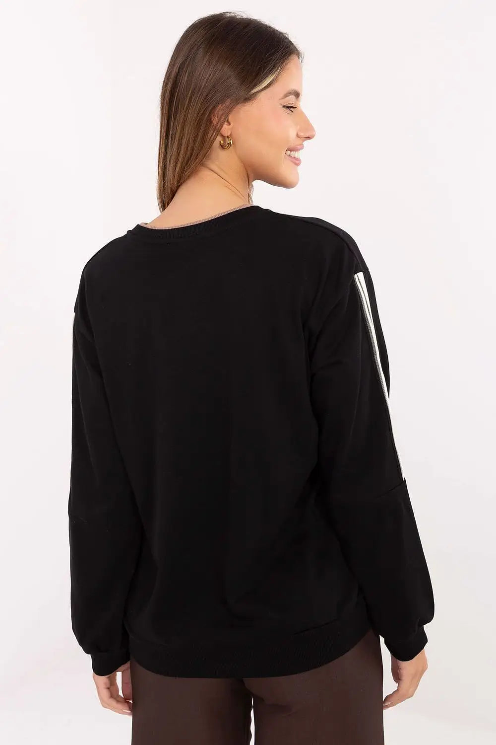 Felpa oversize in cotone - 219970