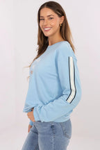 Felpa oversize in cotone - 219970