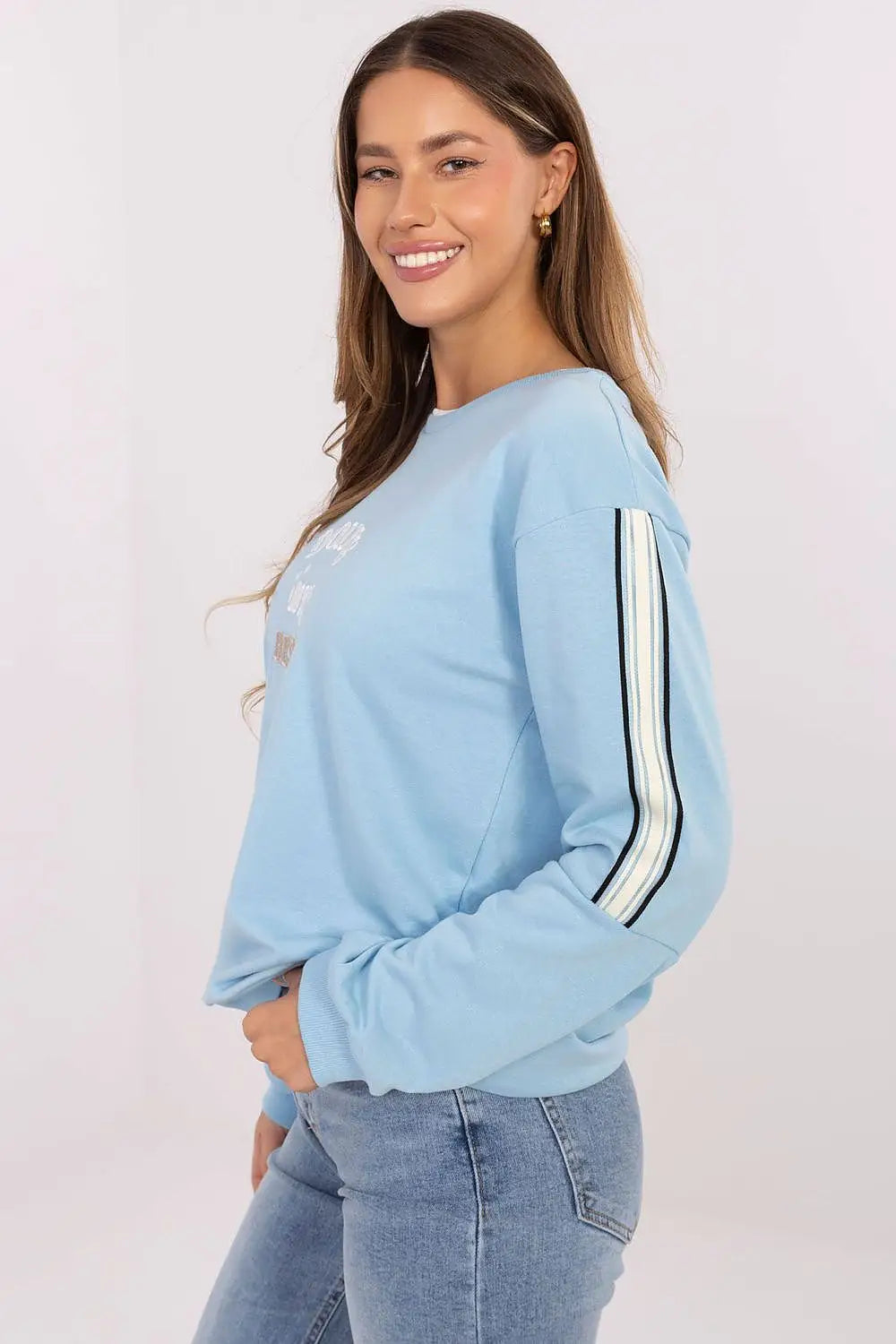 Felpa oversize in cotone - 219970