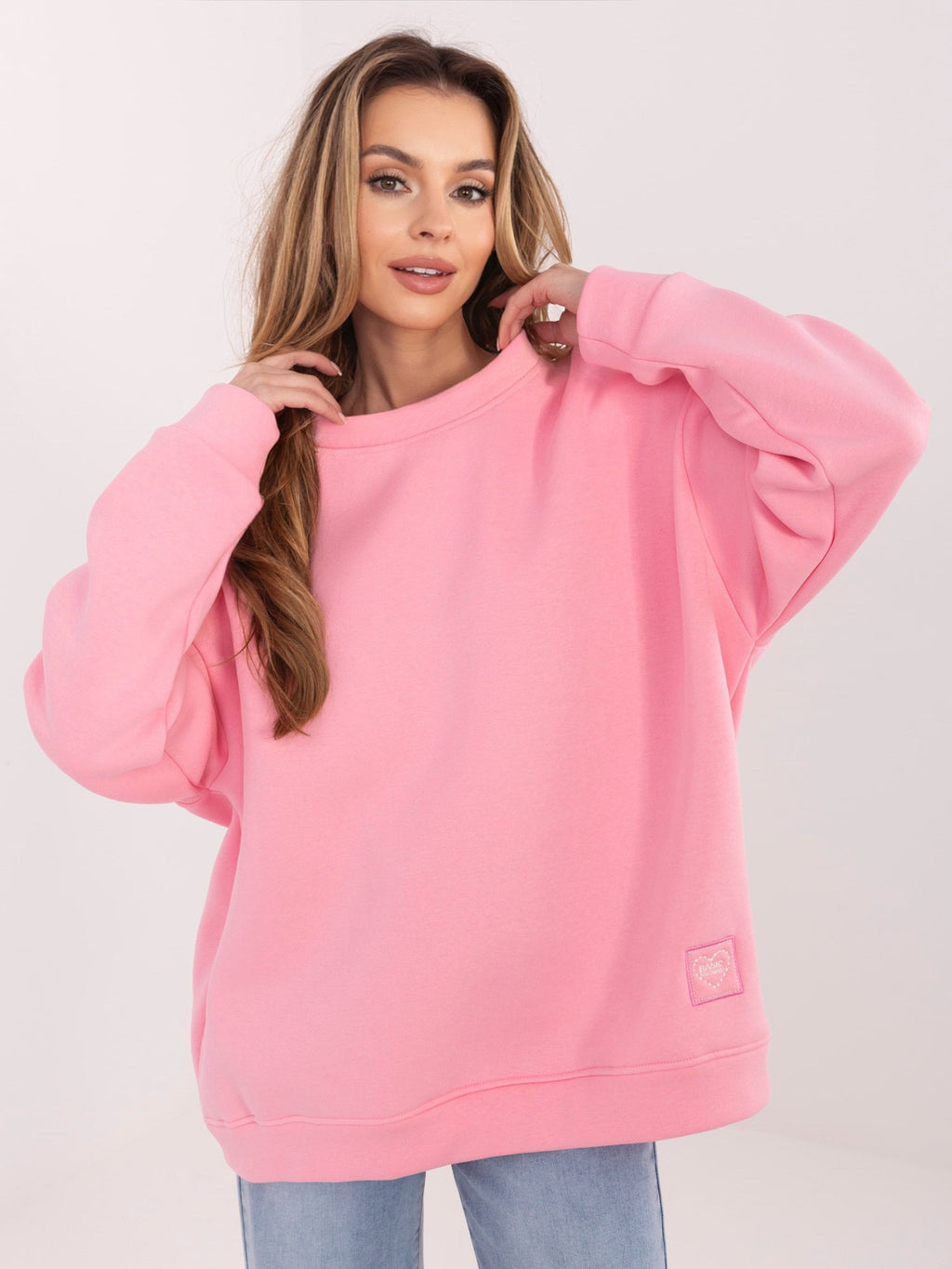 ONE SIZE / Rosa Felpa oversize (Rachele)