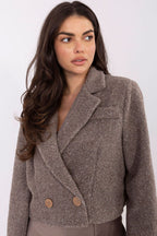 Beige 2 / S/M Giacca/Cappotto corto da donna - Erica