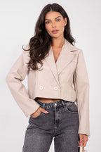 Universale / Beige Giacca corta in ecopelle - ERIN - 223828
