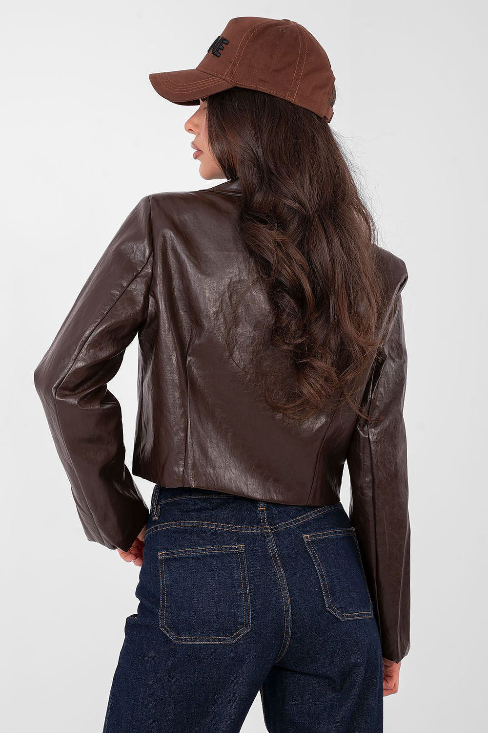 Giacca corta in ecopelle - ERIN - 223828