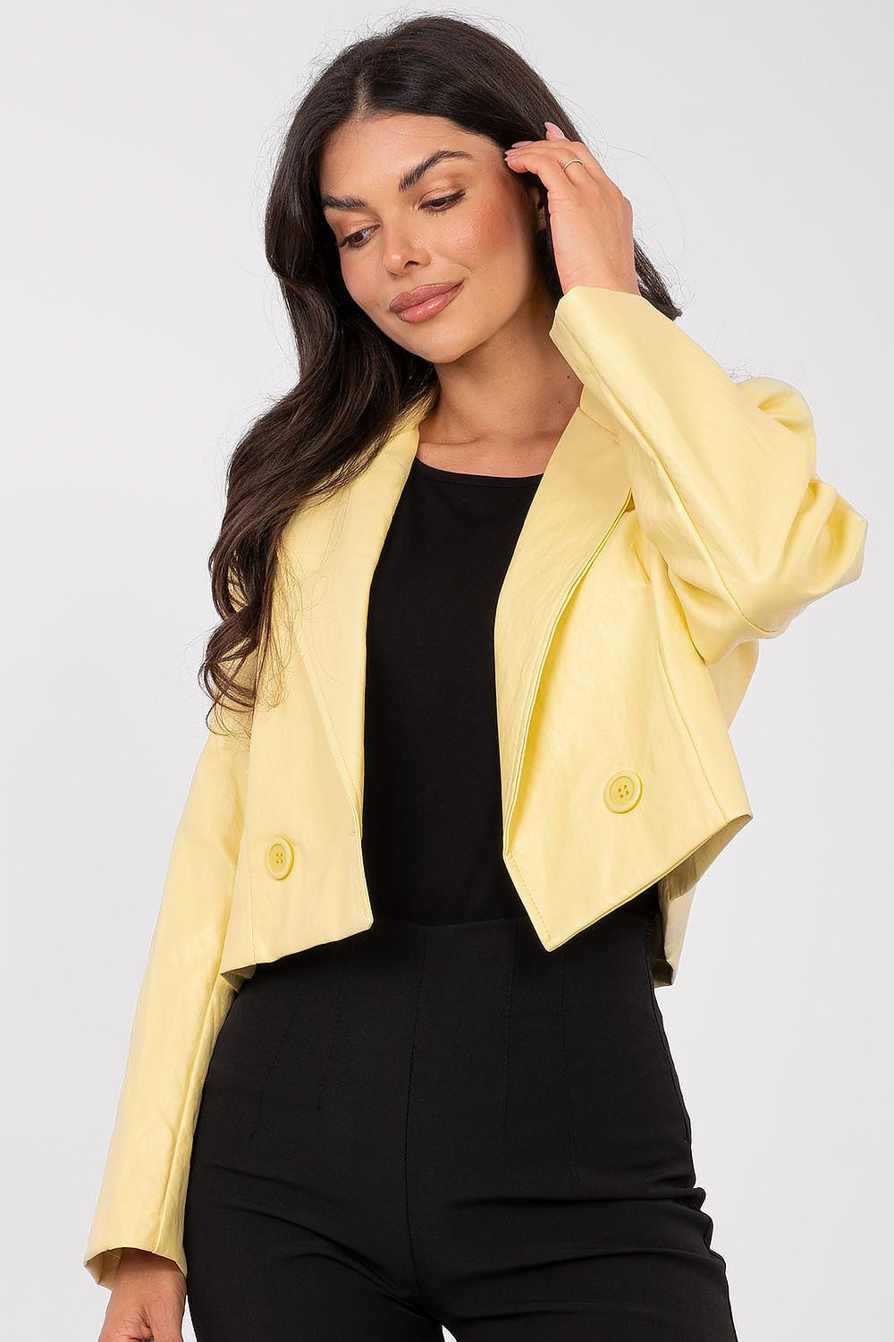 Giacca corta in ecopelle - ERIN - 223828