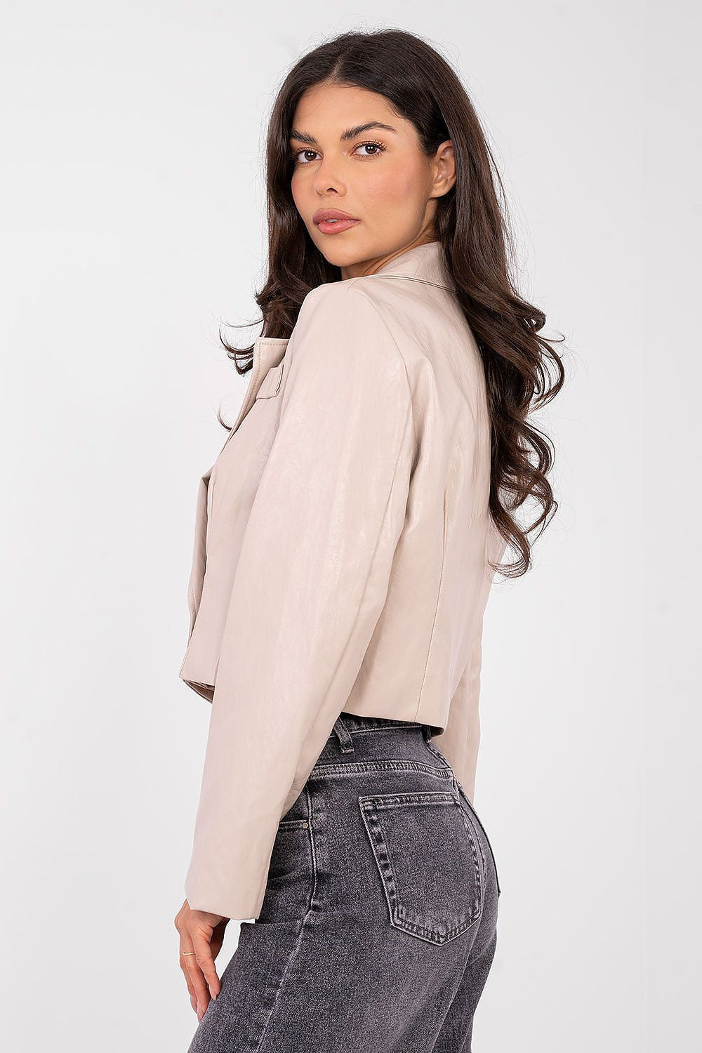 Giacca corta in ecopelle - ERIN - 223828
