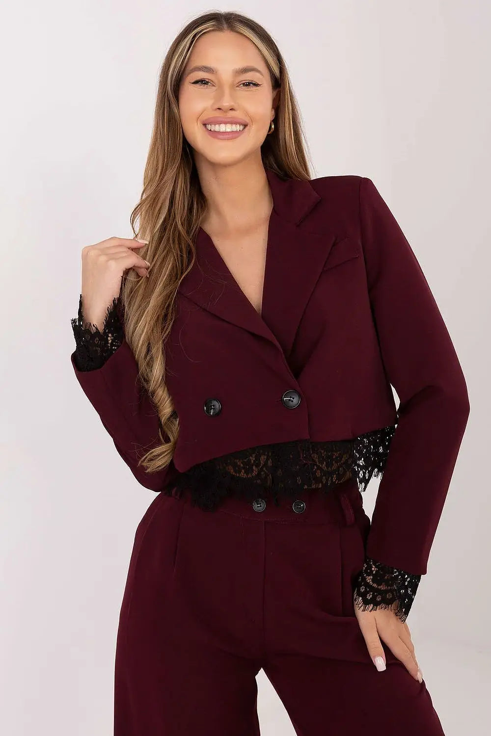 Giacca da donna con chiusura doppiopetto e - 222176