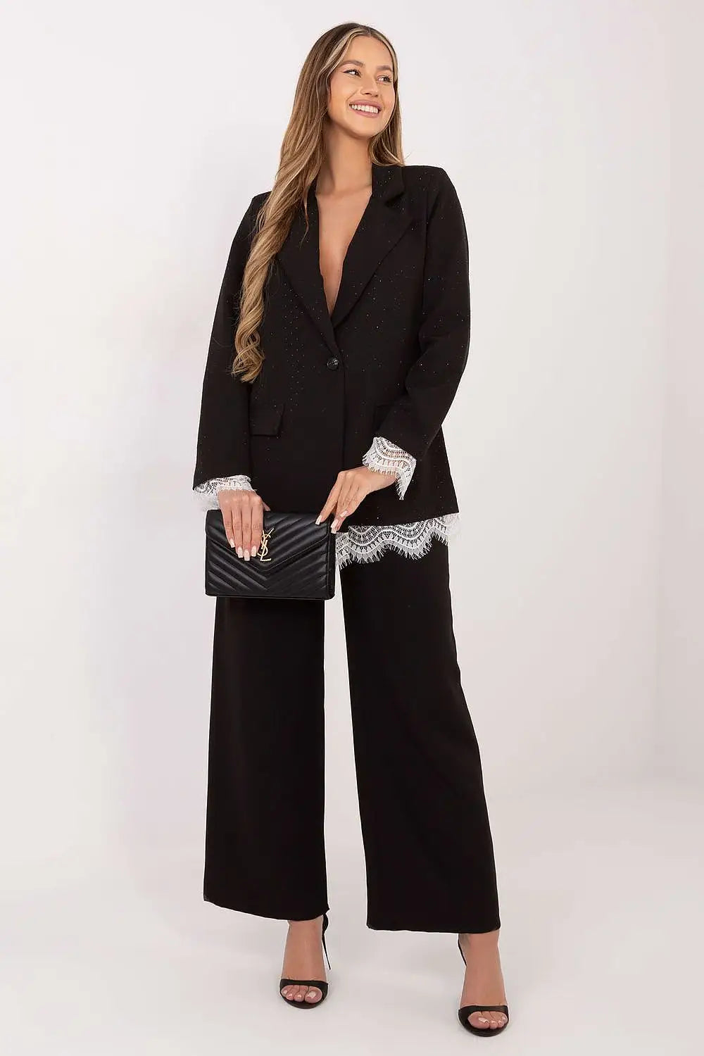 Giacca da donna con dettagli in strass e - 222182