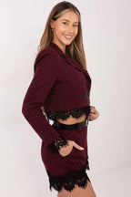 Giacca da donna con piccoli strass e - 222172