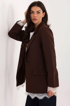 Giacca da donna con revers a punta e finiture in - 222184