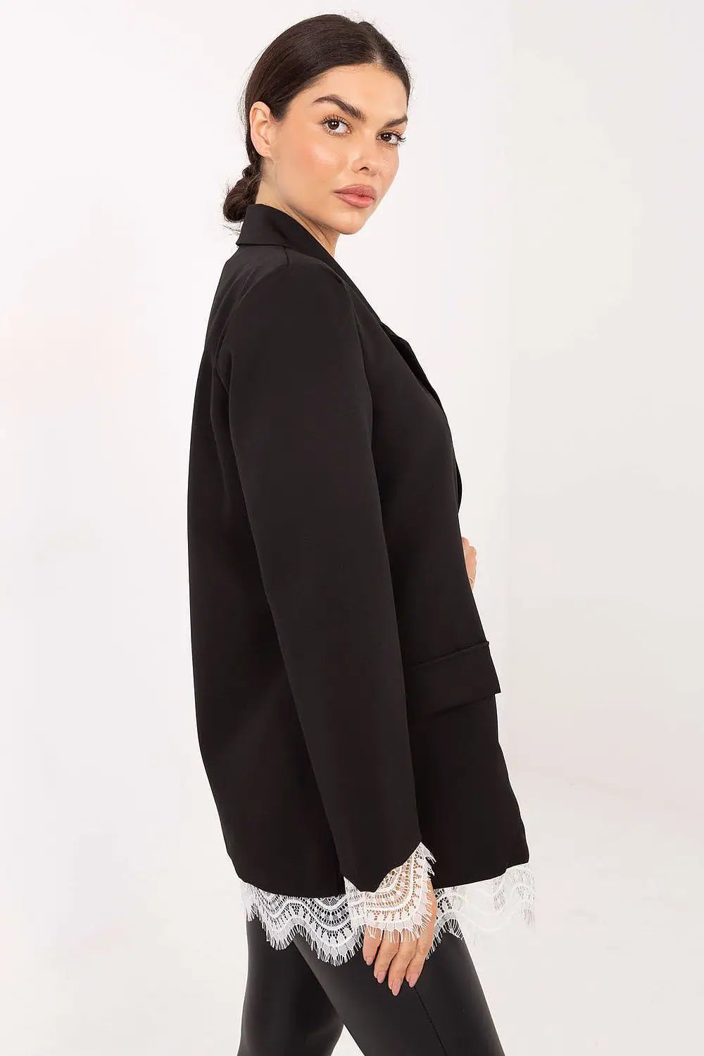 Giacca da donna con revers a punta e finiture in - 222184