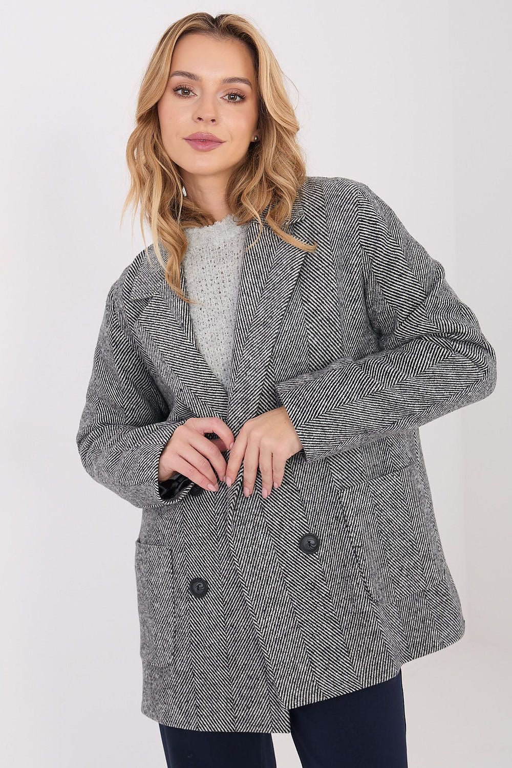 Bianco / Universale Giacca da donna in cachemire - 222854