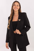 Nero / S Giacca da donna dal taglio classico - 217236