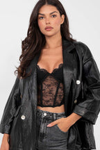 Giacca da donna in ecopelle - ADELINE - 223659