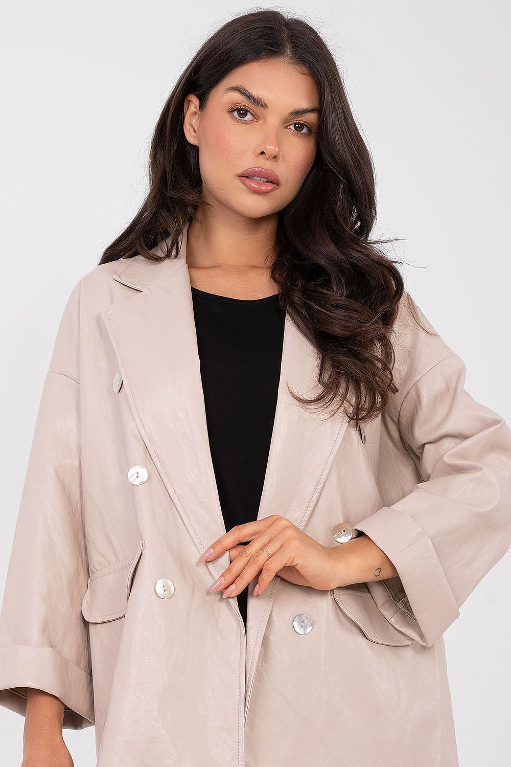 Giacca da donna in ecopelle - ADELINE - 223659