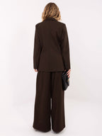 Giacca da donna gessata doppiopetto - 221433