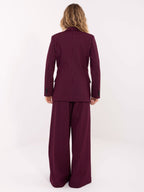 Giacca da donna gessata doppiopetto - 221433