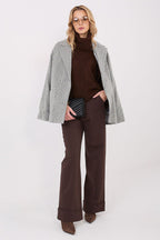 Grigio / Universale Giacca da donna in misto cashmere