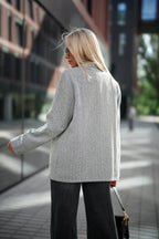 Grigio / Universale Giacca da donna in misto cashmere