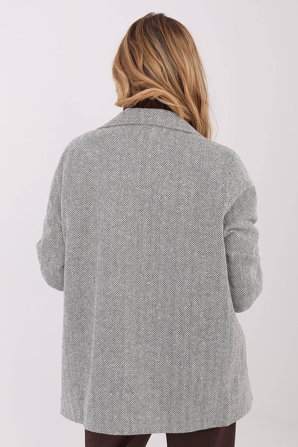 Grigio / Universale Giacca da donna in misto cashmere